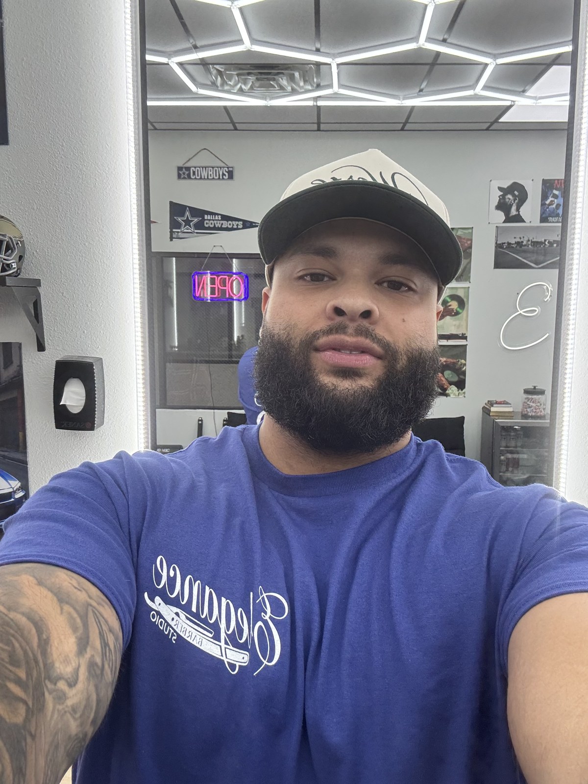 James, barber at Elegance Barber Studio
