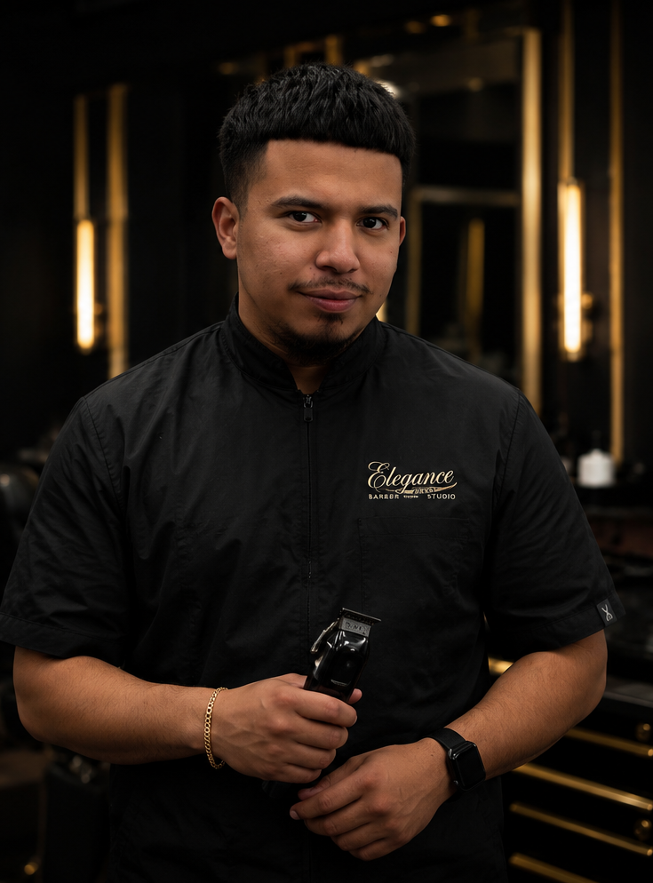 Juan, barber at Elegance Barber Studio